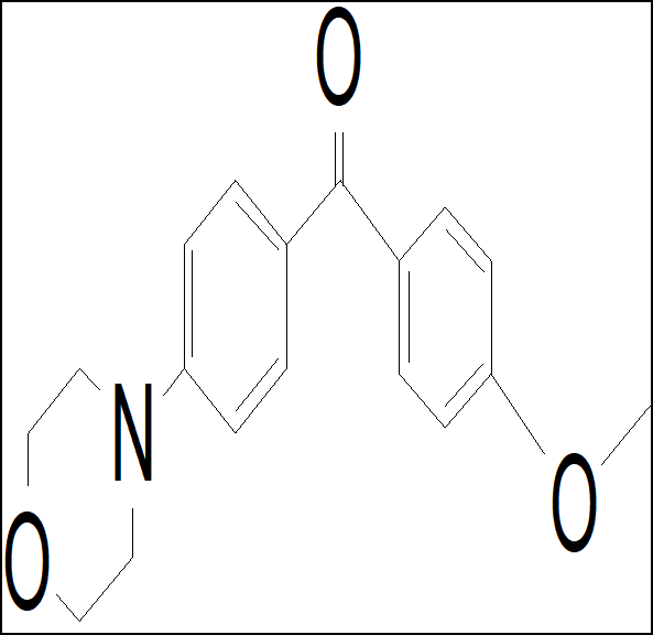 (4-methoxyphenyl)(4-morpholinophenyl)metanon; Số CAS: 561304-00-5